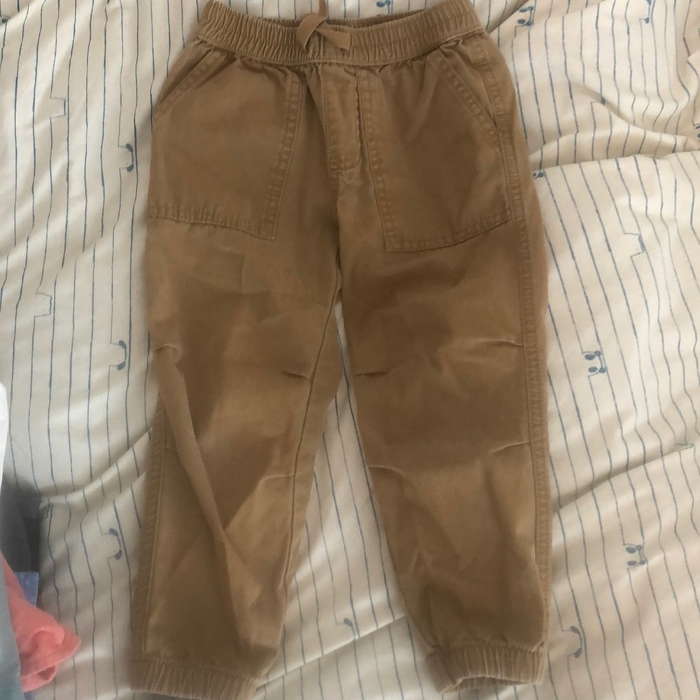 Khaki joggers, Tea collection, 4t.